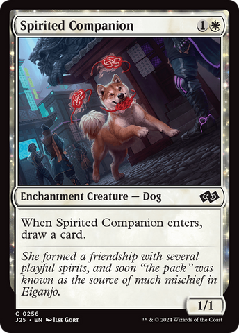 {C} Spirited Companion [Foundations Jumpstart][J25 256]