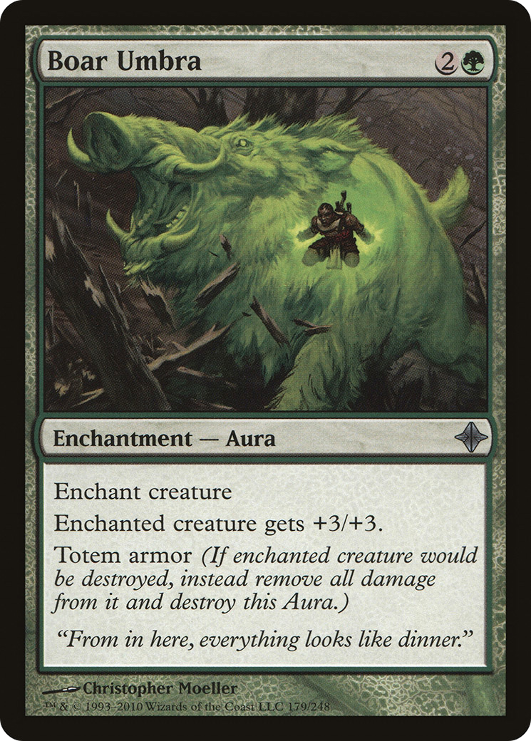 {C} Boar Umbra [Rise of the Eldrazi][ROE 179]