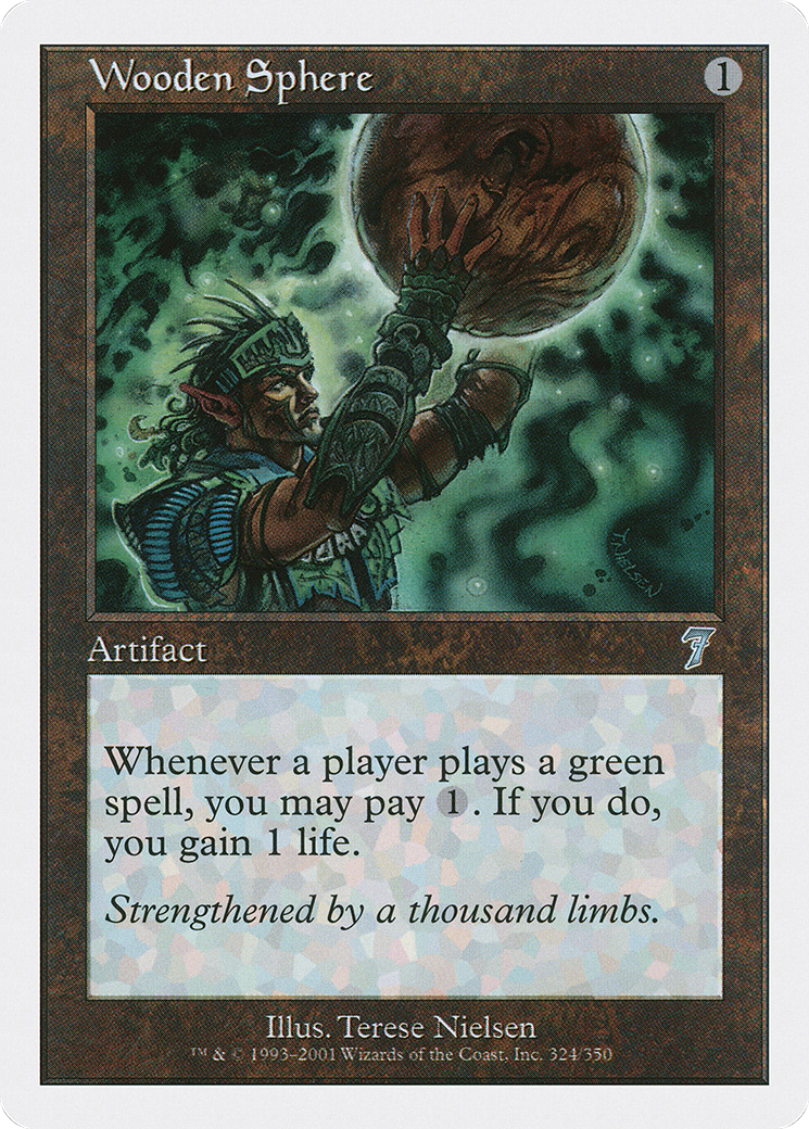 {C} Wooden Sphere [Seventh Edition][7ED 324]