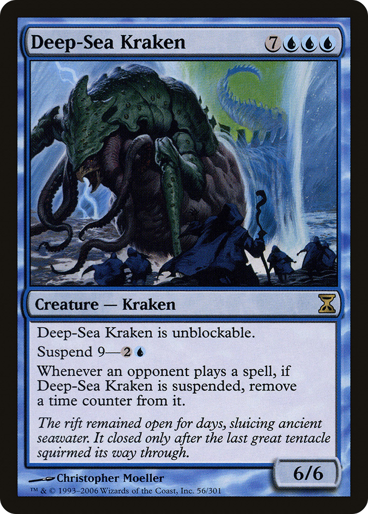 {R} Deep-Sea Kraken [Time Spiral][TSP 056]