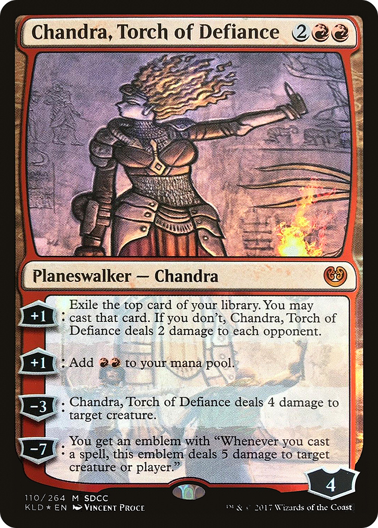{R} Chandra, Torch of Defiance [San Diego Comic-Con 2017][PA SD17 110] - Misty Mountain Games