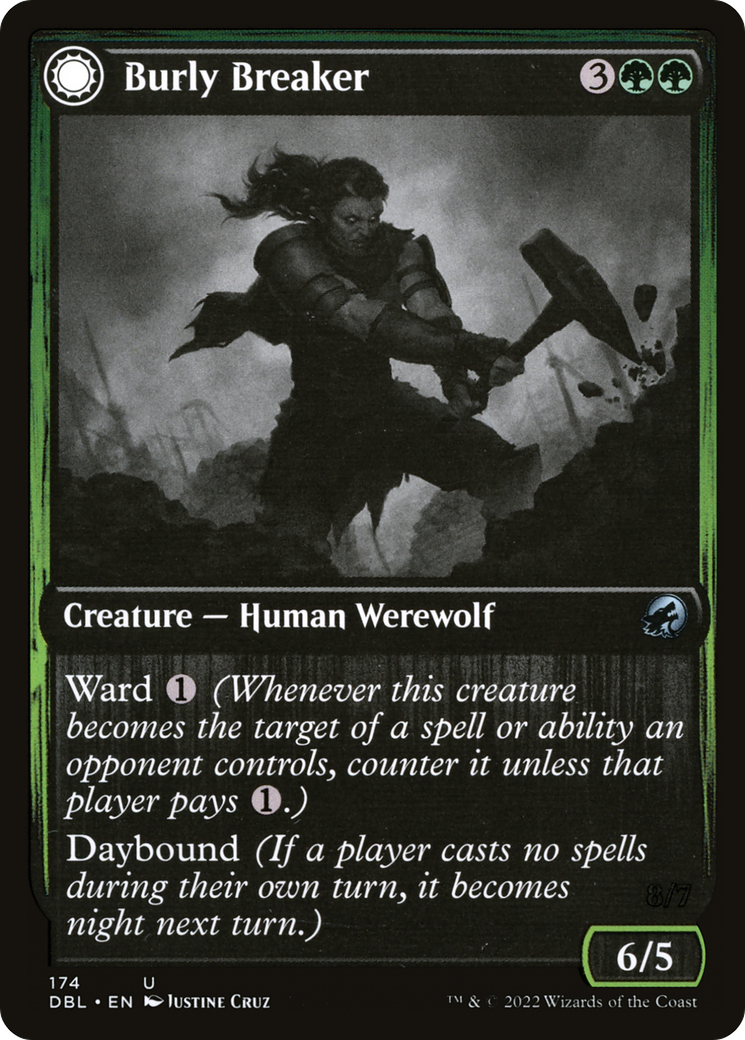 {C} Burly Breaker // Dire-Strain Demolisher [Innistrad: Double Feature][DBL 174]