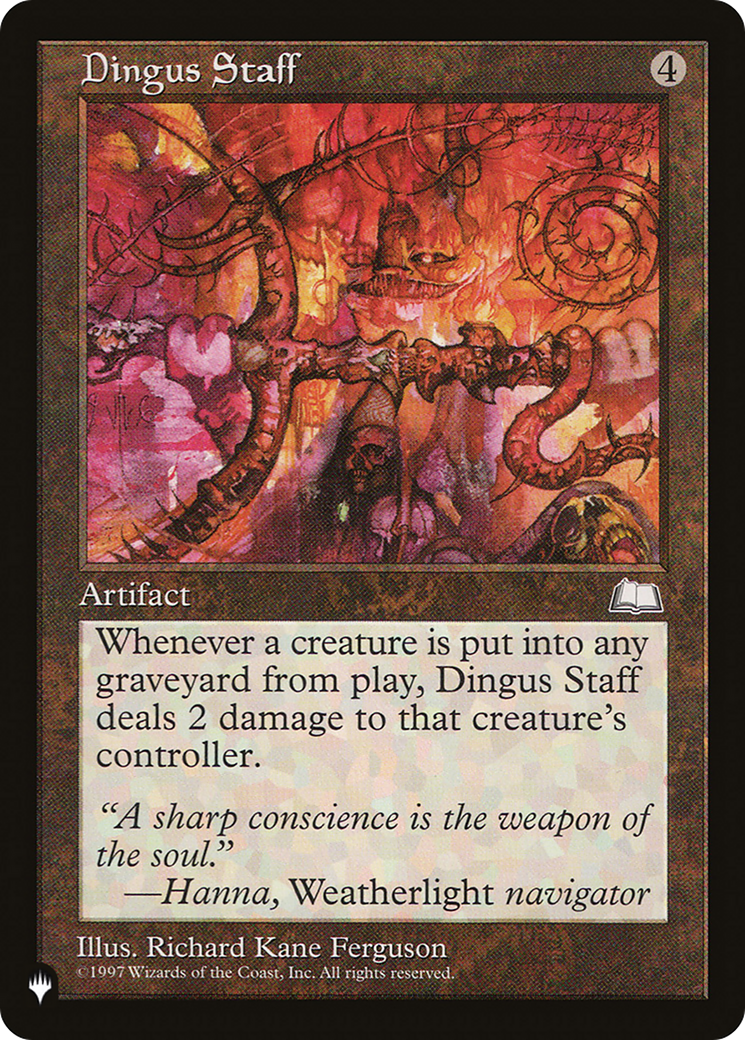 Dingus Staff [LIST ]