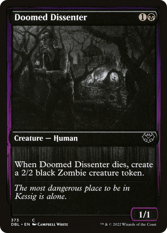 {C} Doomed Dissenter [Innistrad: Double Feature][DBL 373]