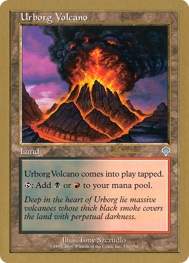 {C} Urborg Volcano (Antoine Ruel) [World Championship Decks 2001][GB WC01 AR330]