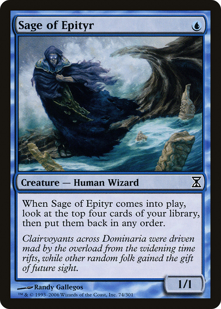 {C} Sage of Epityr [Time Spiral][TSP 074]