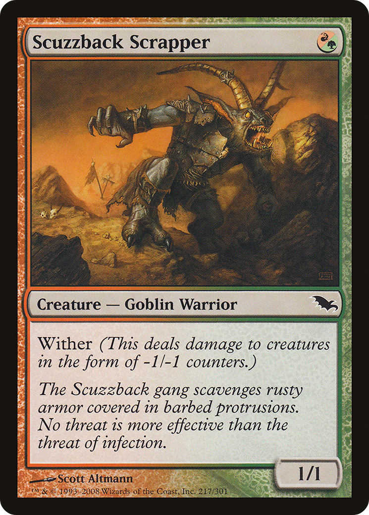 {C} Scuzzback Scrapper [Shadowmoor][SHM 217]