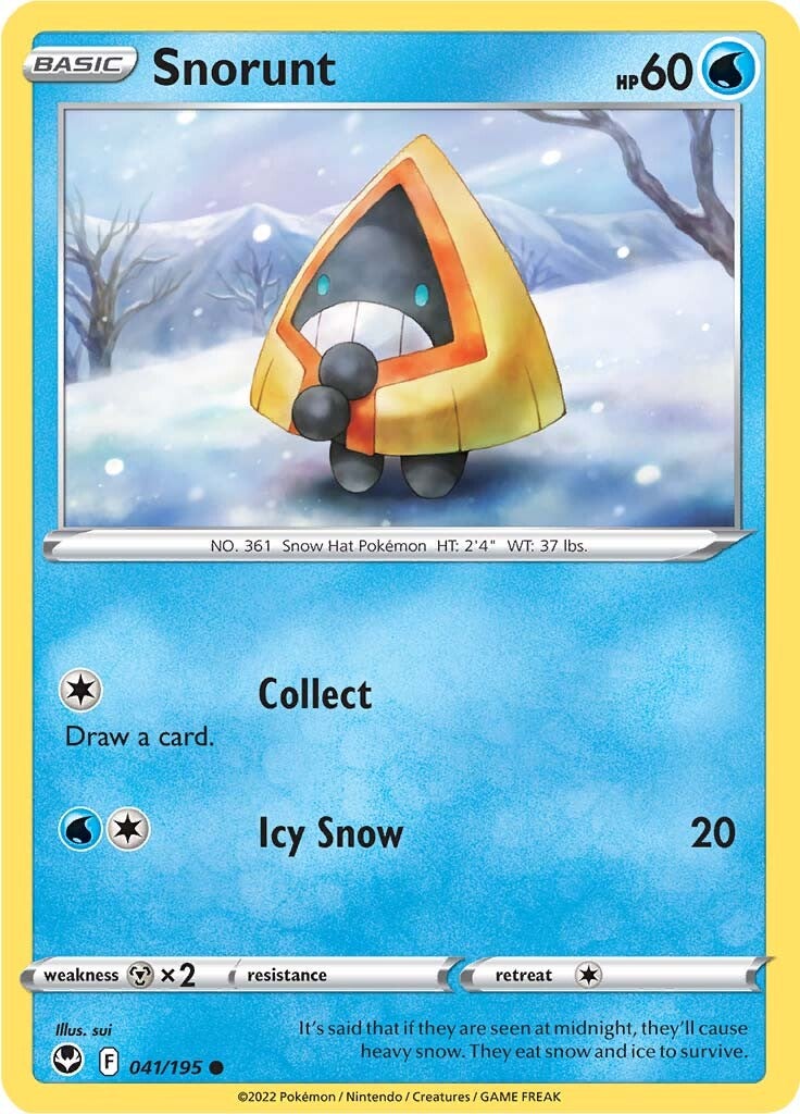 [PKM] Snorunt (041/195) [Sword & Shield: Silver Tempest]