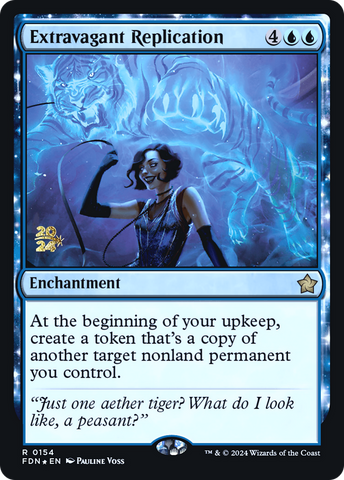 {@R} Extravagant Replication [Foundations Prerelease Promos][PR FDN 154]