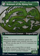 {R} Jugan Defends the Temple // Remnant of the Rising Star (Extended Art) [Kamigawa: Neon Dynasty][NEO 475]