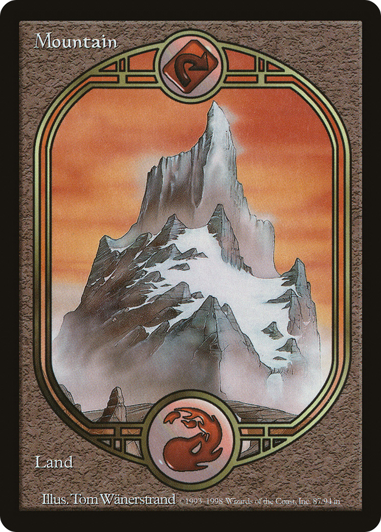 {B}[UGL 087] Mountain (87) [Unglued]