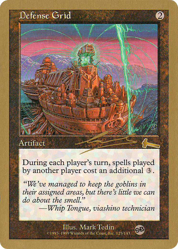 {R} Defense Grid (Nicolas Labarre) (SB) [World Championship Decks 2000][GB WC00 NL125SB]