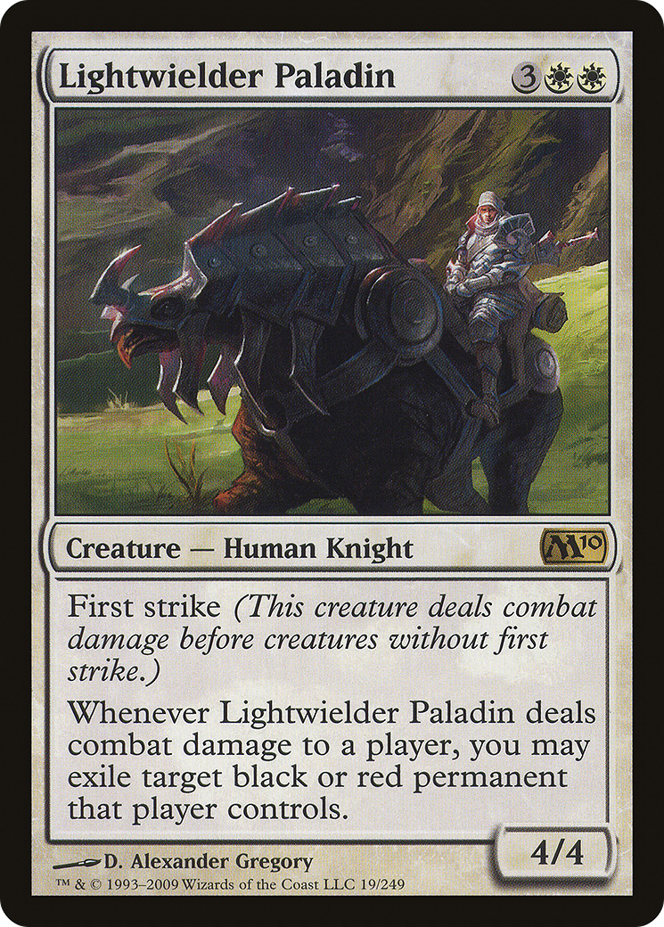 {R} Lightwielder Paladin [Magic 2010][M10 019]