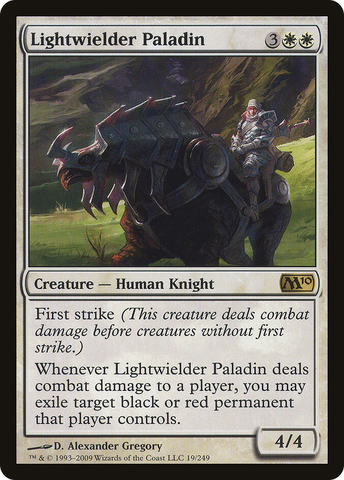 {R} Lightwielder Paladin [Magic 2010][M10 019]