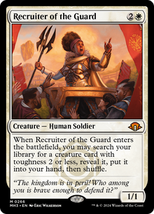 {R} Recruiter of the Guard [Modern Horizons 3][MH3 266]