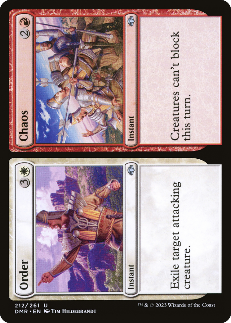 {C} Order // Chaos [Dominaria Remastered][DMR 212]