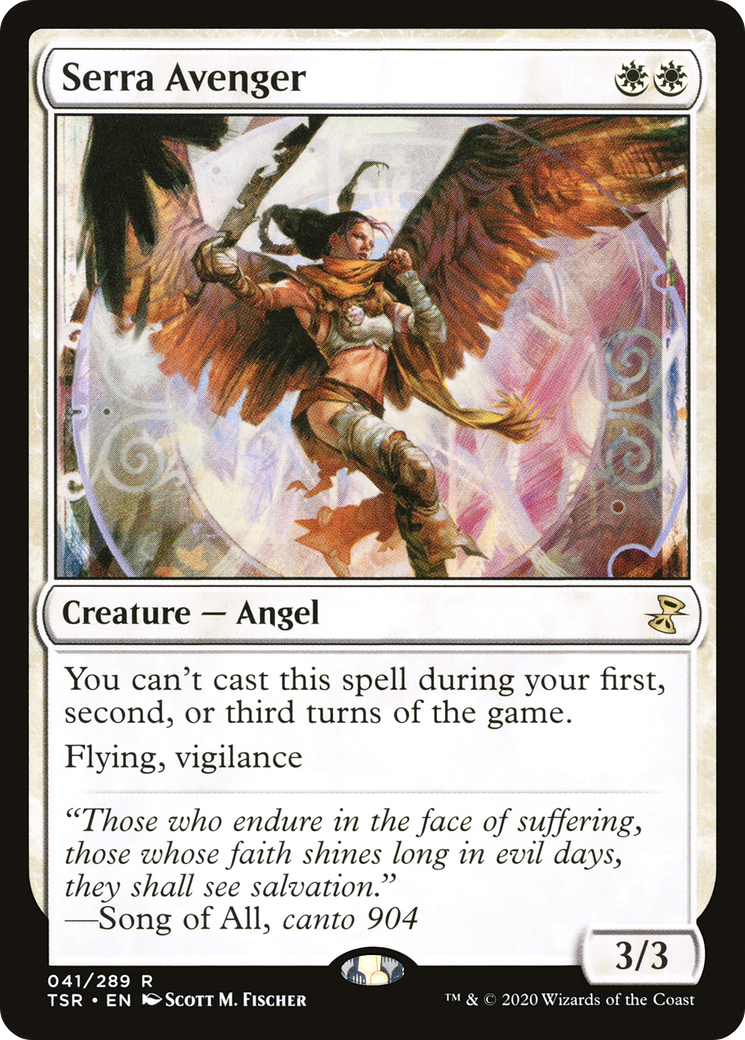 {R} Serra Avenger [Time Spiral Remastered][TSR 041]