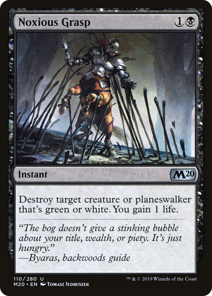 {C} Noxious Grasp [Core Set 2020][M20 110]