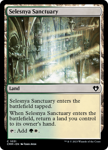 {C} Selesnya Sanctuary [Commander Masters][CMM 1031]