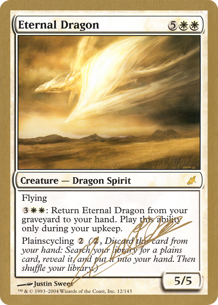 {R} Eternal Dragon (Julien Nuijten) [World Championship Decks 2004][GB WC04 JN12]