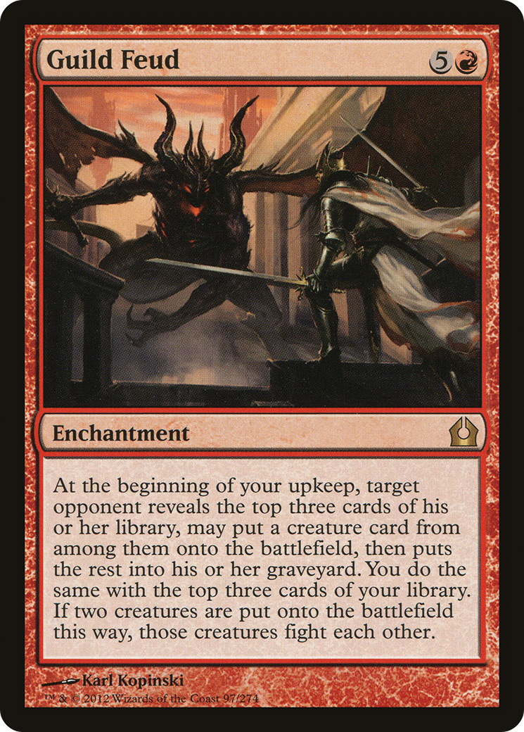 {R} Guild Feud [Return to Ravnica][RTR 097]