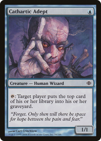 {C} Cathartic Adept [Shards of Alara][ALA 034]