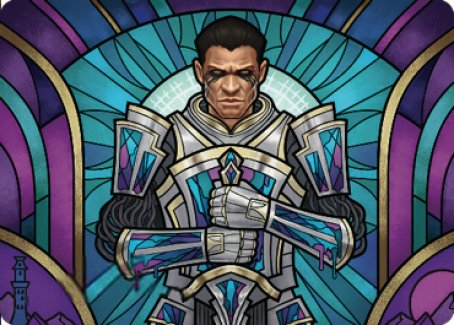 {A} Aron, Benalia's Ruin Art Card [Dominaria United Art Series][ADMU 043]