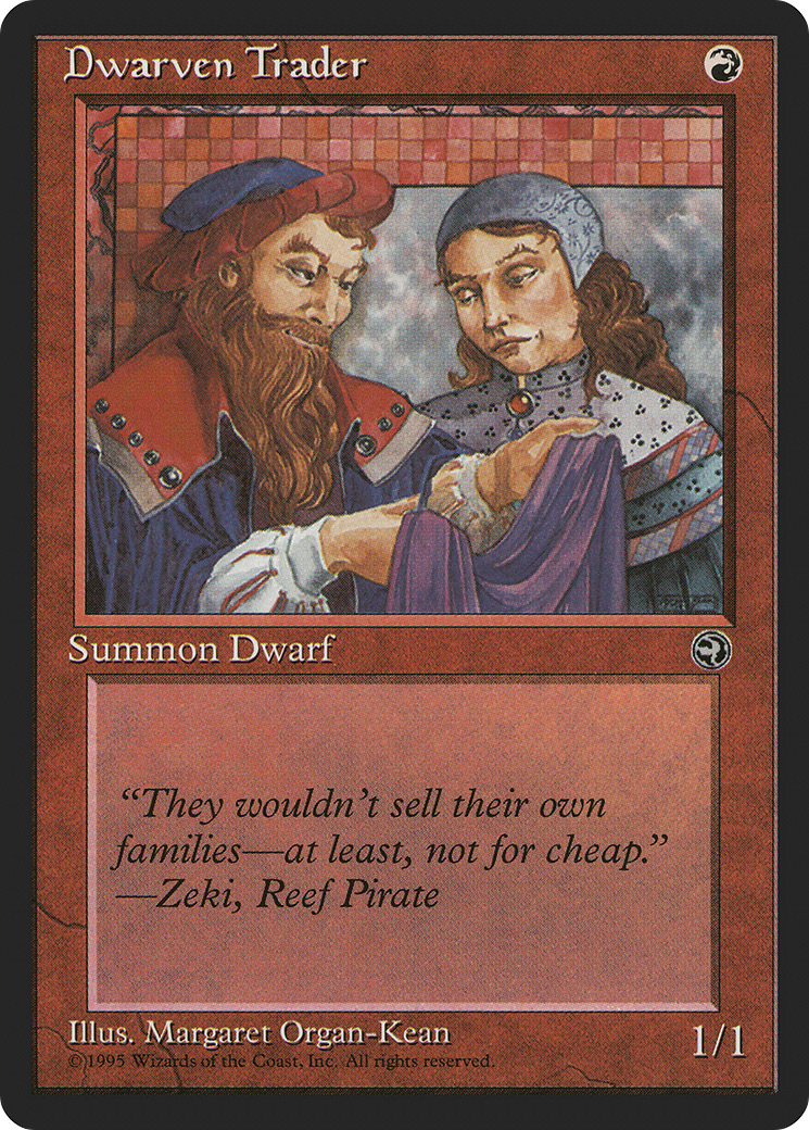 {C} Dwarven Trader (Zeki Flavor Text) [Homelands][HML 72B]