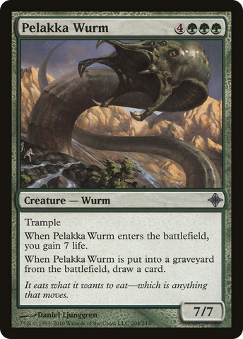 {C} Pelakka Wurm [Rise of the Eldrazi][ROE 204]