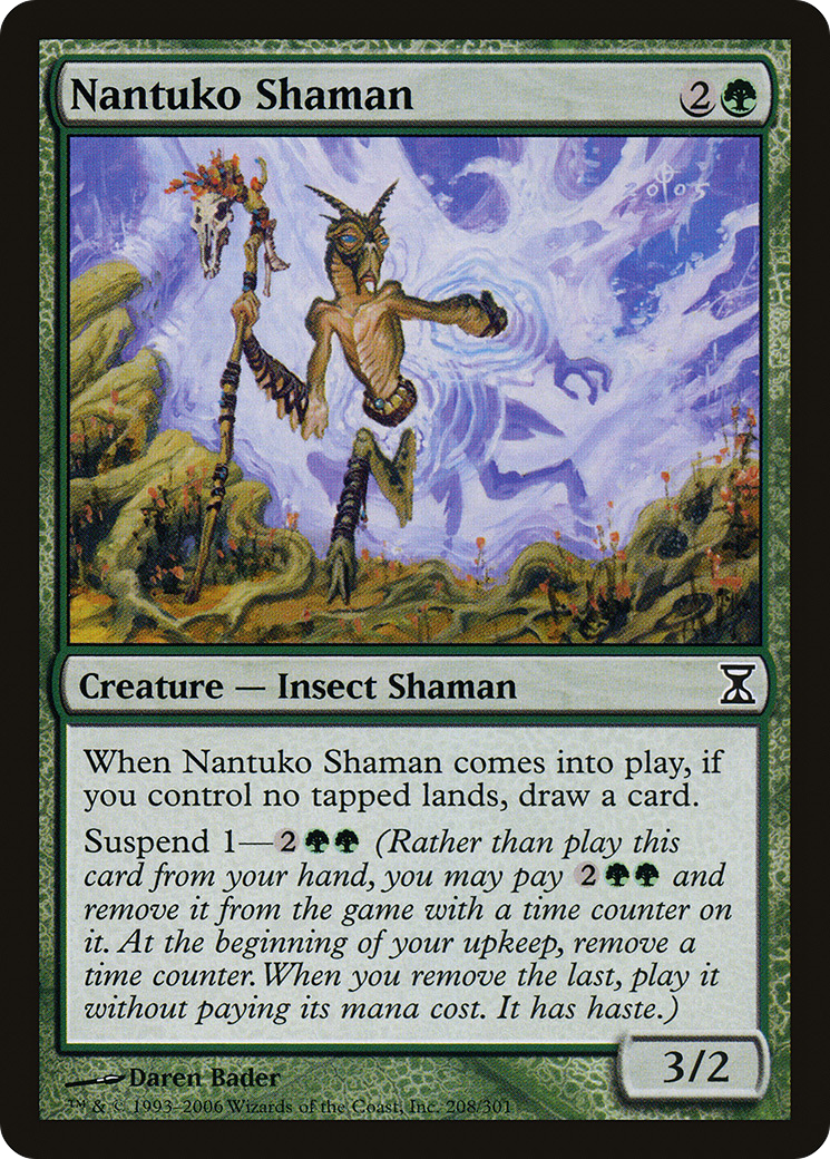 {C} Nantuko Shaman [Time Spiral][TSP 208]