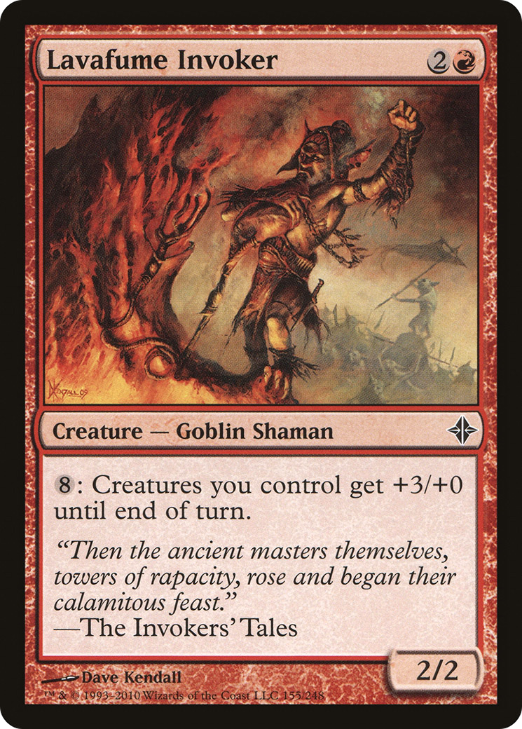 {C} Lavafume Invoker [Rise of the Eldrazi][ROE 155]