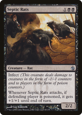 {C} Septic Rats [Mirrodin Besieged][MBS 055]