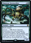 {R} Llanowar Greenwidow [Dominaria United Prerelease Promos][PR DMU 169]
