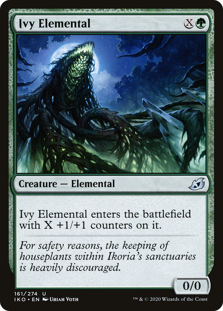 {C} Ivy Elemental [Ikoria: Lair of Behemoths][IKO 161]