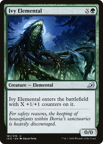 {C} Ivy Elemental [Ikoria: Lair of Behemoths][IKO 161]