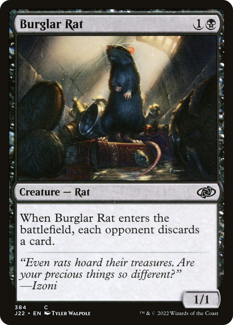 {C} Burglar Rat [Jumpstart 2022][J22 384]