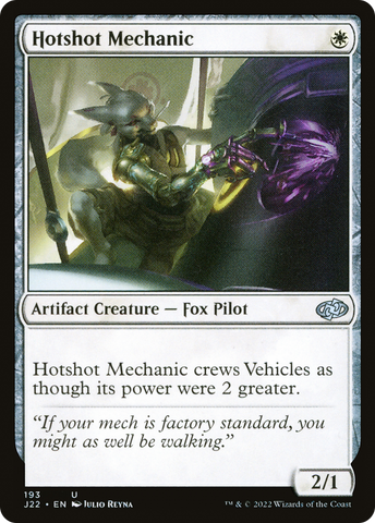 {C} Hotshot Mechanic [Jumpstart 2022][J22 193]