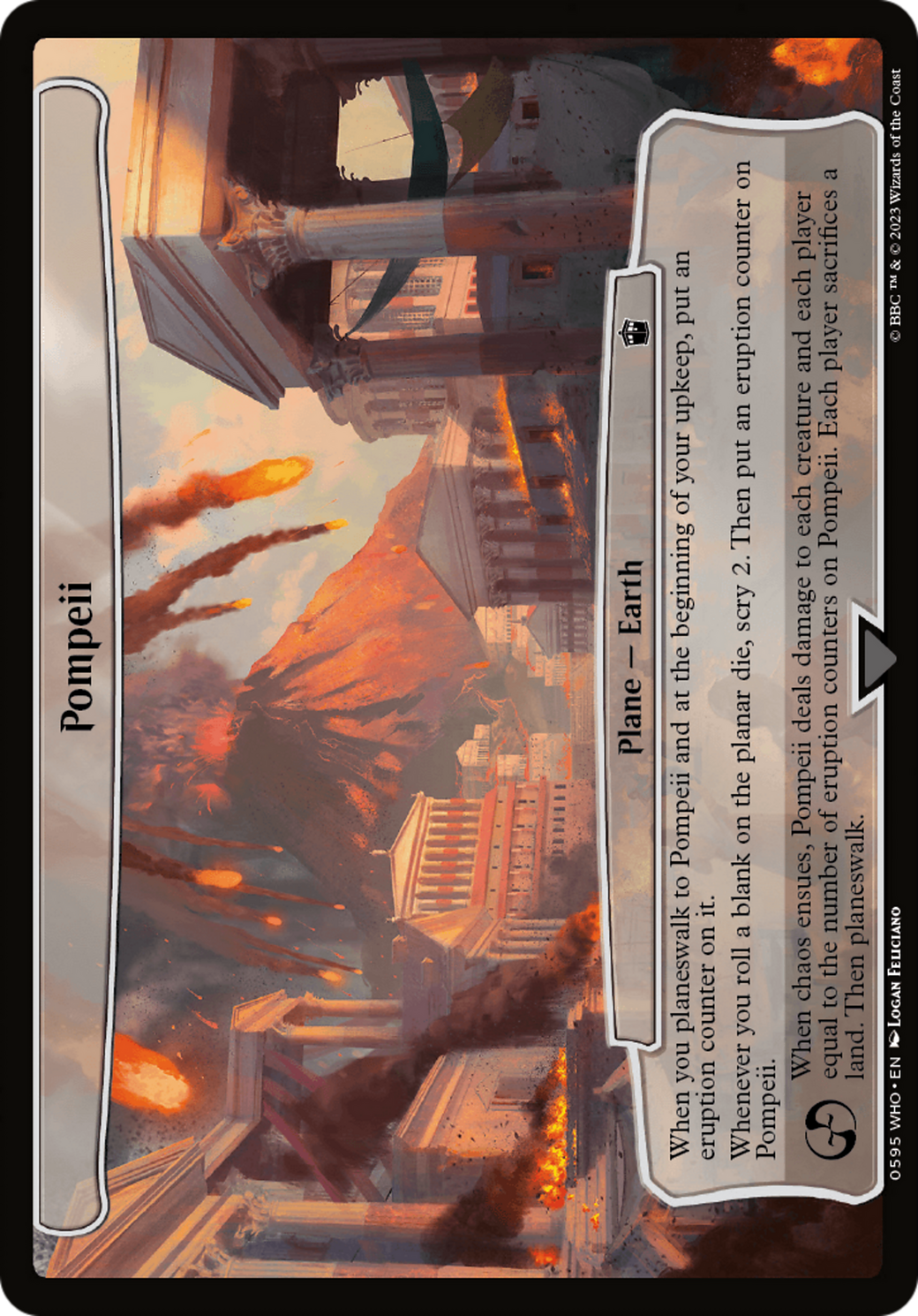 {O} Pompeii [Planechase][OVR WHO 595]
