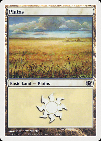 {B}[9ED 332] Plains (332) [Ninth Edition]