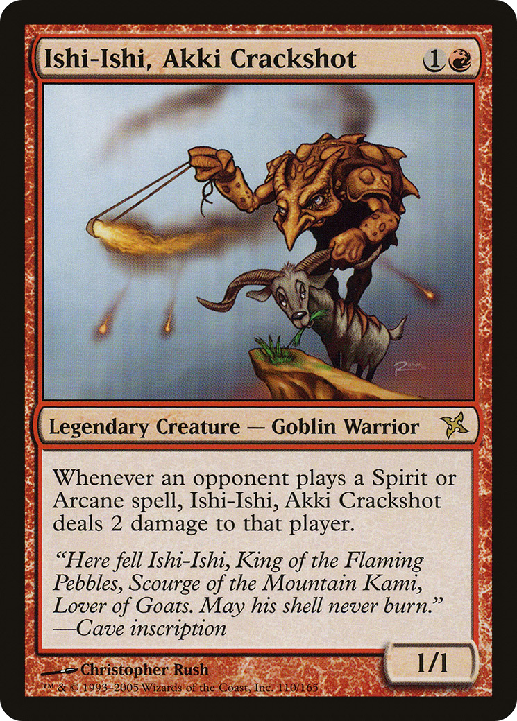 {R} Ishi-Ishi, Akki Crackshot [Betrayers of Kamigawa][BOK 110]