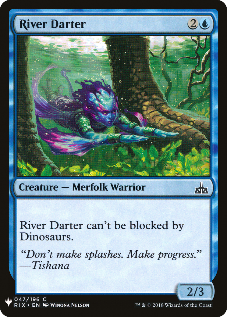 {C} River Darter [Mystery Booster][LS RIX 047]