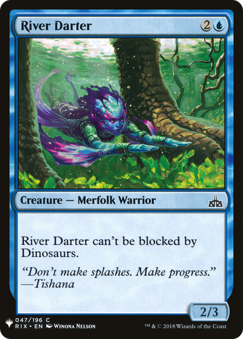 {C} River Darter [Mystery Booster][LS RIX 047]