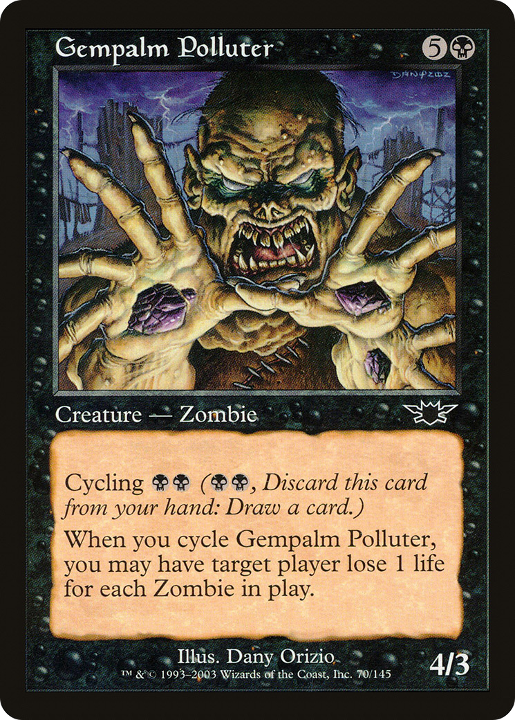 {C} Gempalm Polluter [Legions][LGN 070]