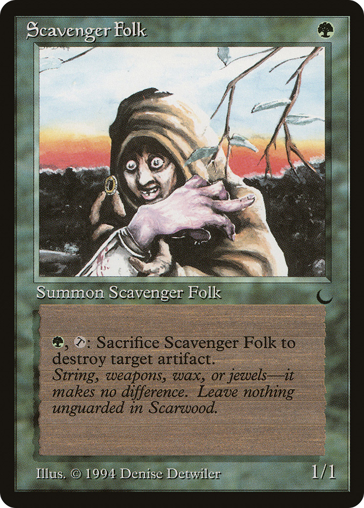 {C} Scavenger Folk [The Dark][DRK 087]