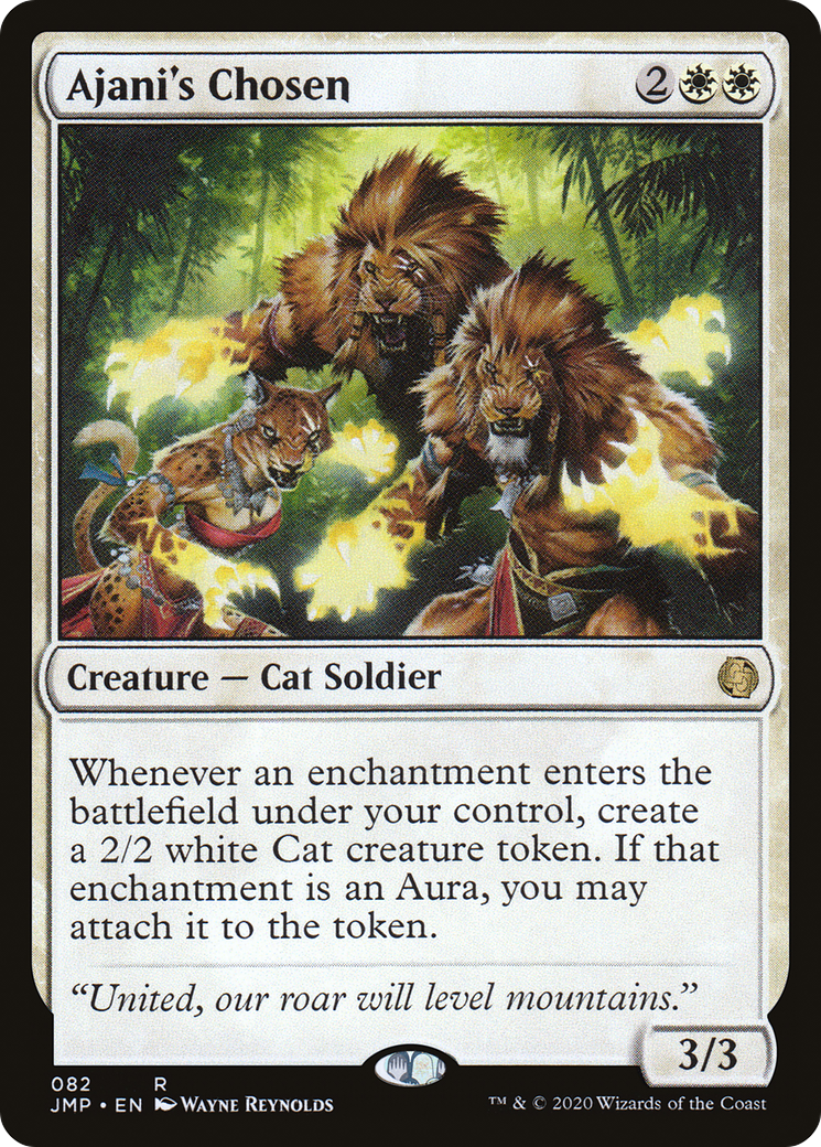 {R} Ajani's Chosen [Jumpstart][JMP 082]