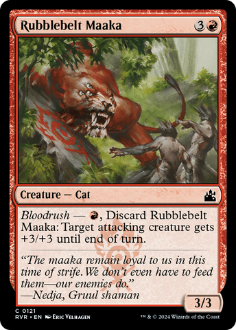 {C} Rubblebelt Maaka [Ravnica Remastered][RVR 121]