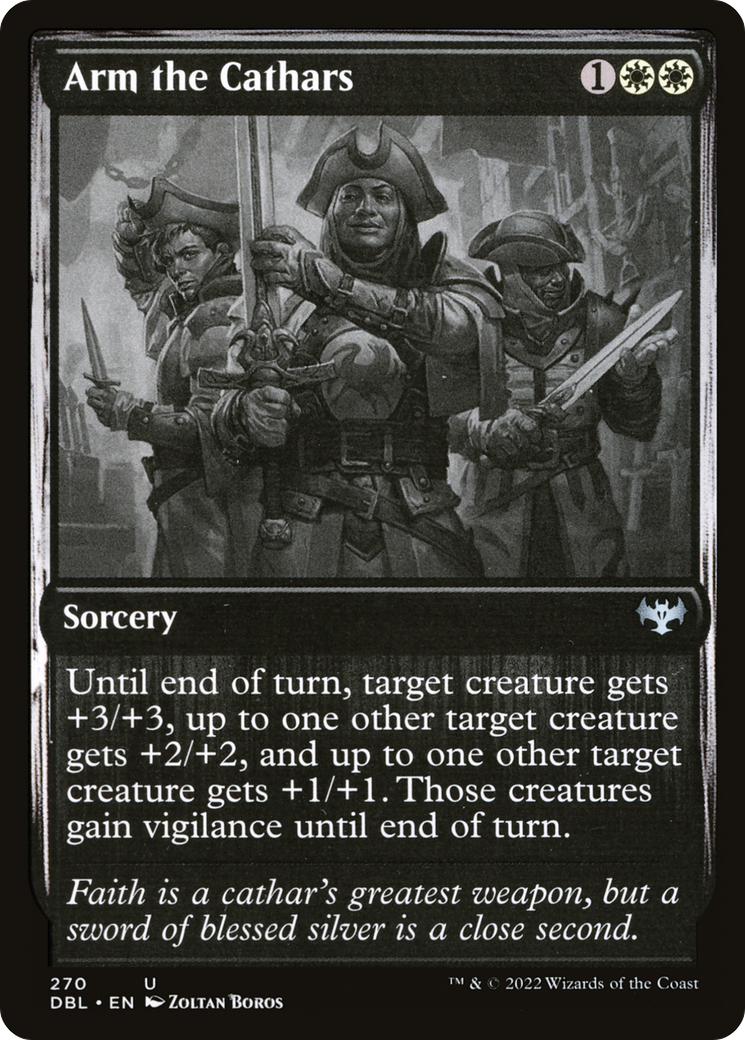 {C} Arm the Cathars [Innistrad: Double Feature][DBL 270]