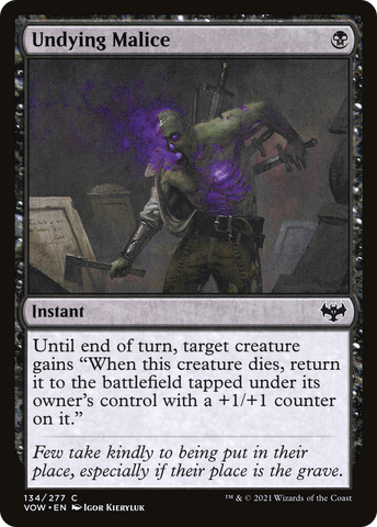 {C} Undying Malice [Innistrad: Crimson Vow][VOW 134]