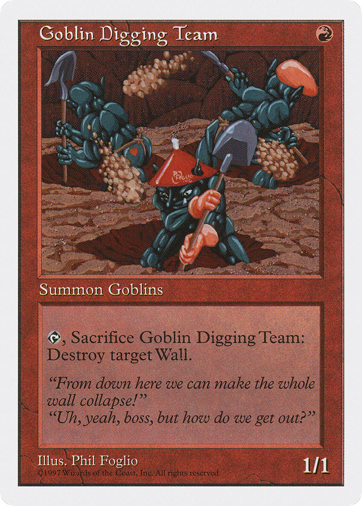 {C} Goblin Digging Team [Fifth Edition][5ED 234]