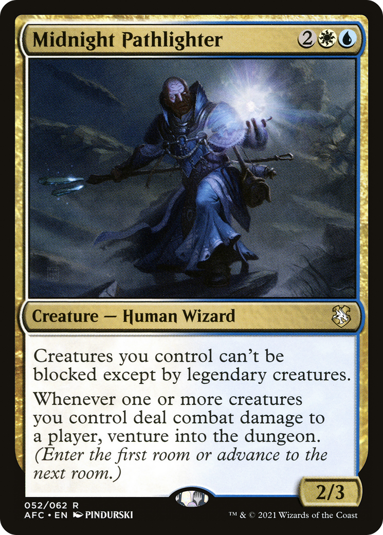 {R} Midnight Pathlighter [Dungeons & Dragons: Adventures in the Forgotten Realms Commander][AFC 052]